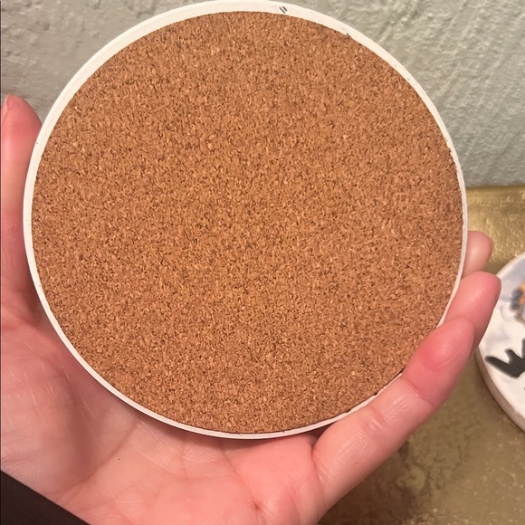 #1569**Handcraft Art Marble Coasters with Horse Design by Julie Lee - Picture 3 of 9